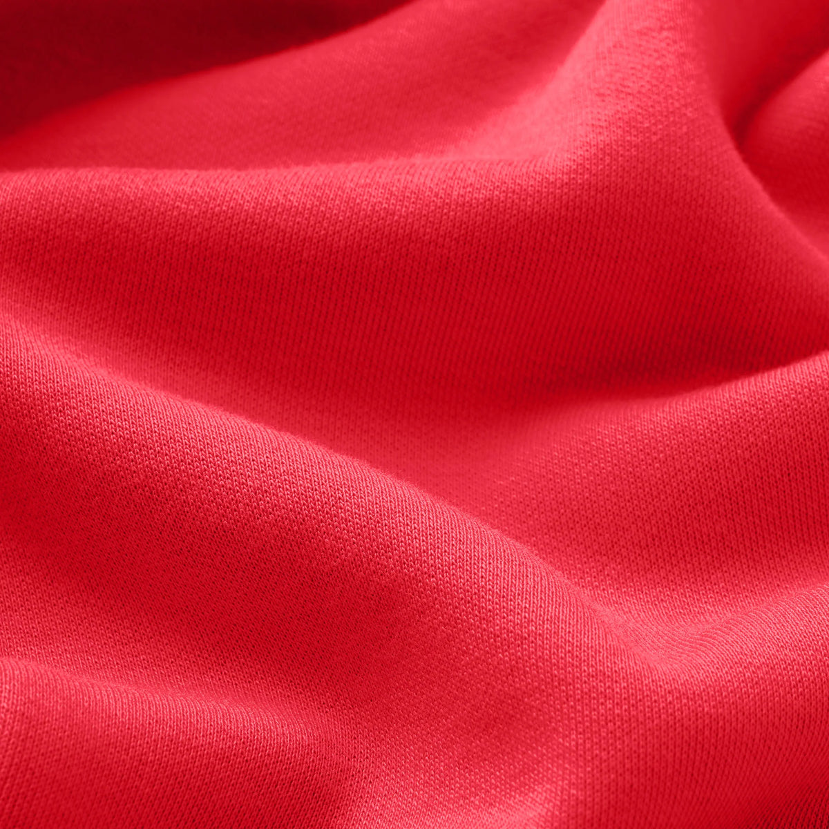 COTTON FLEECE ZIP UP HOODIE | WASHED RED