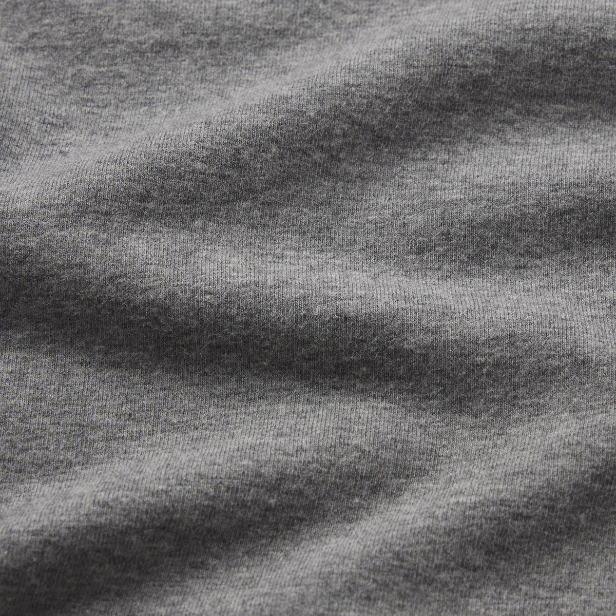 COTTON JERSEY T-SHIRT | DARK HEATHER GREY