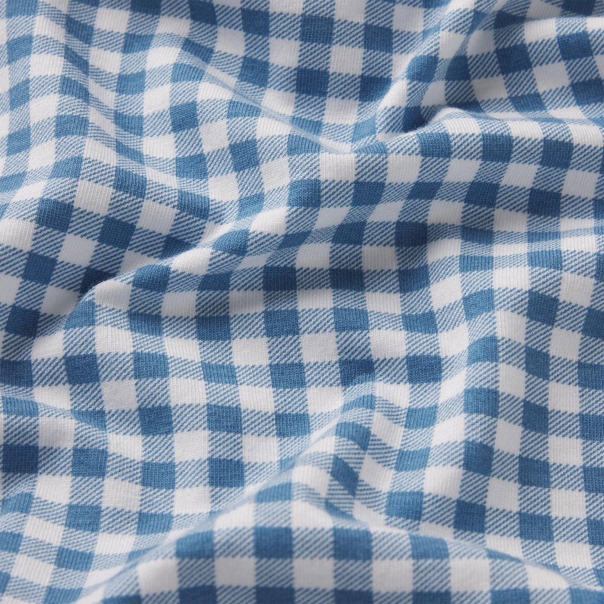 LIGHTWEIGHT COTTON LOGO PICOT HIPSTER | ARCTIC GINGHAM