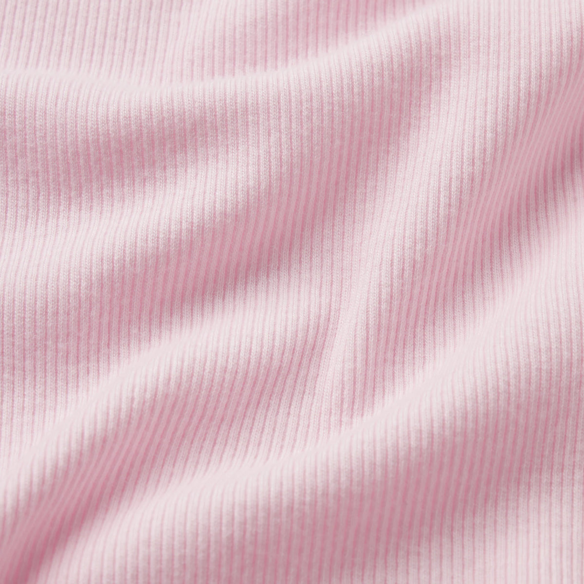 COTTON RIB ZIP UP TOP | CHERRY BLOSSOM