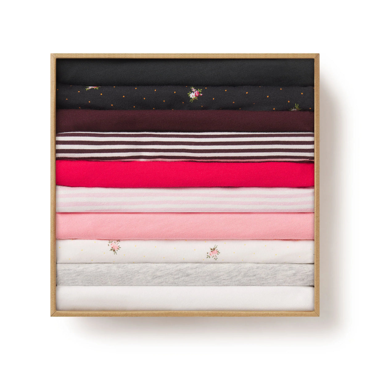 LIGHTWEIGHT COTTON THONG 10-PACK | MICRO DOT FLORAL MULTI