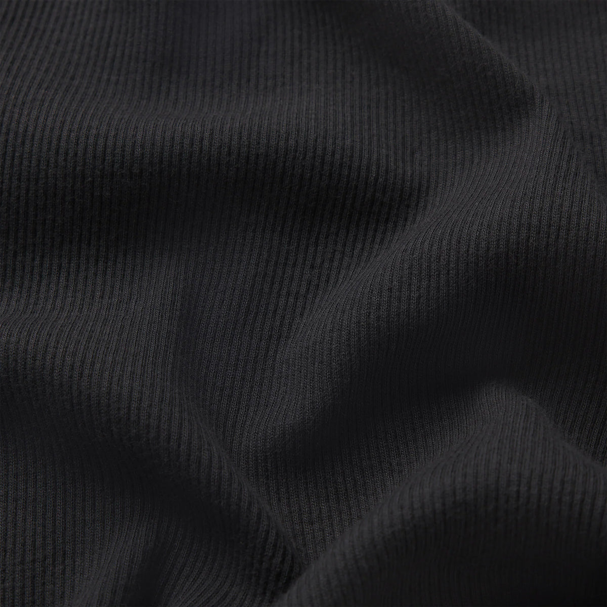 COTTON RIB LOOSE BOXER | SOOT
