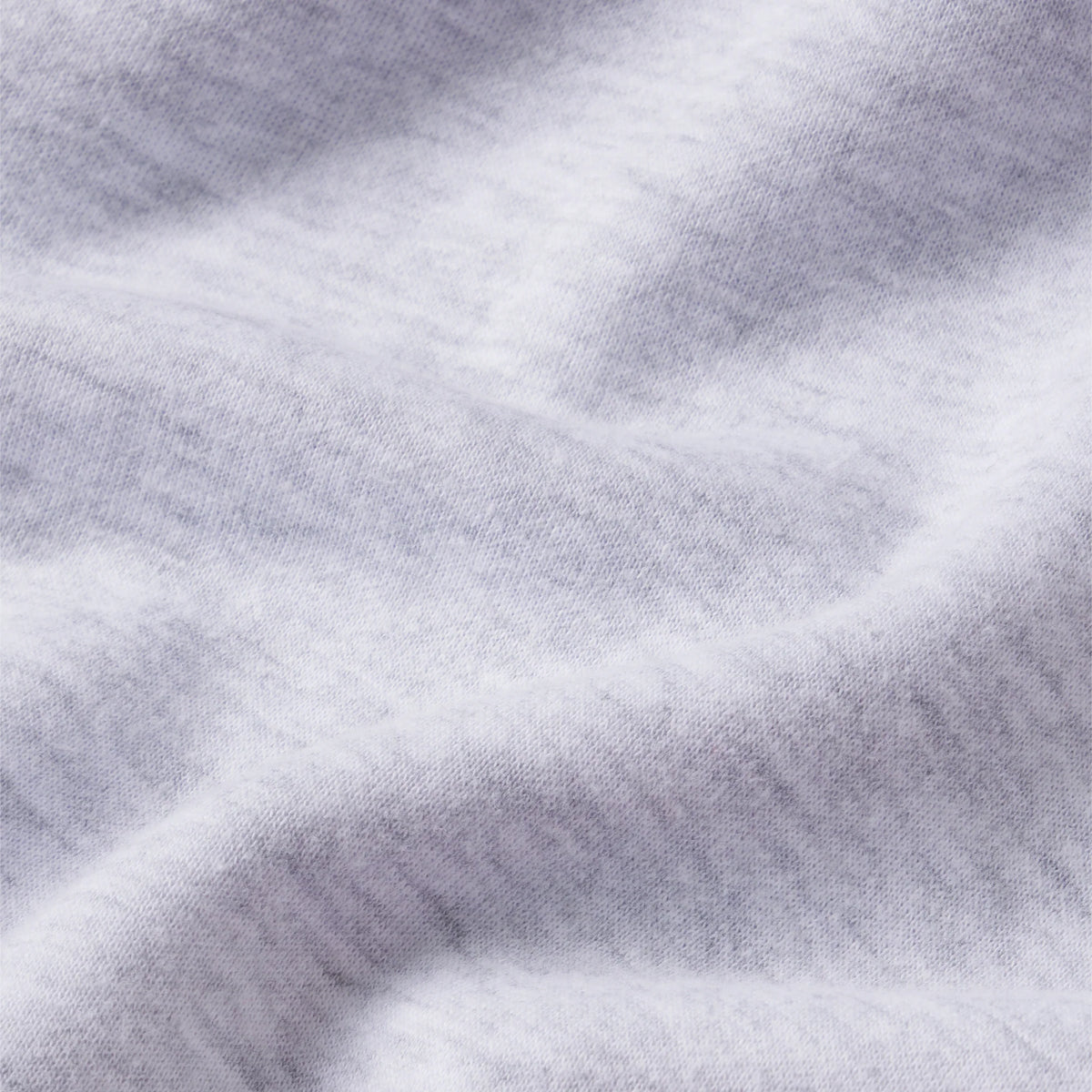 COTTON FLEECE ZIP UP HOODIE | LIGHT HEATHER GREY ARCHED SKIMS PLAID