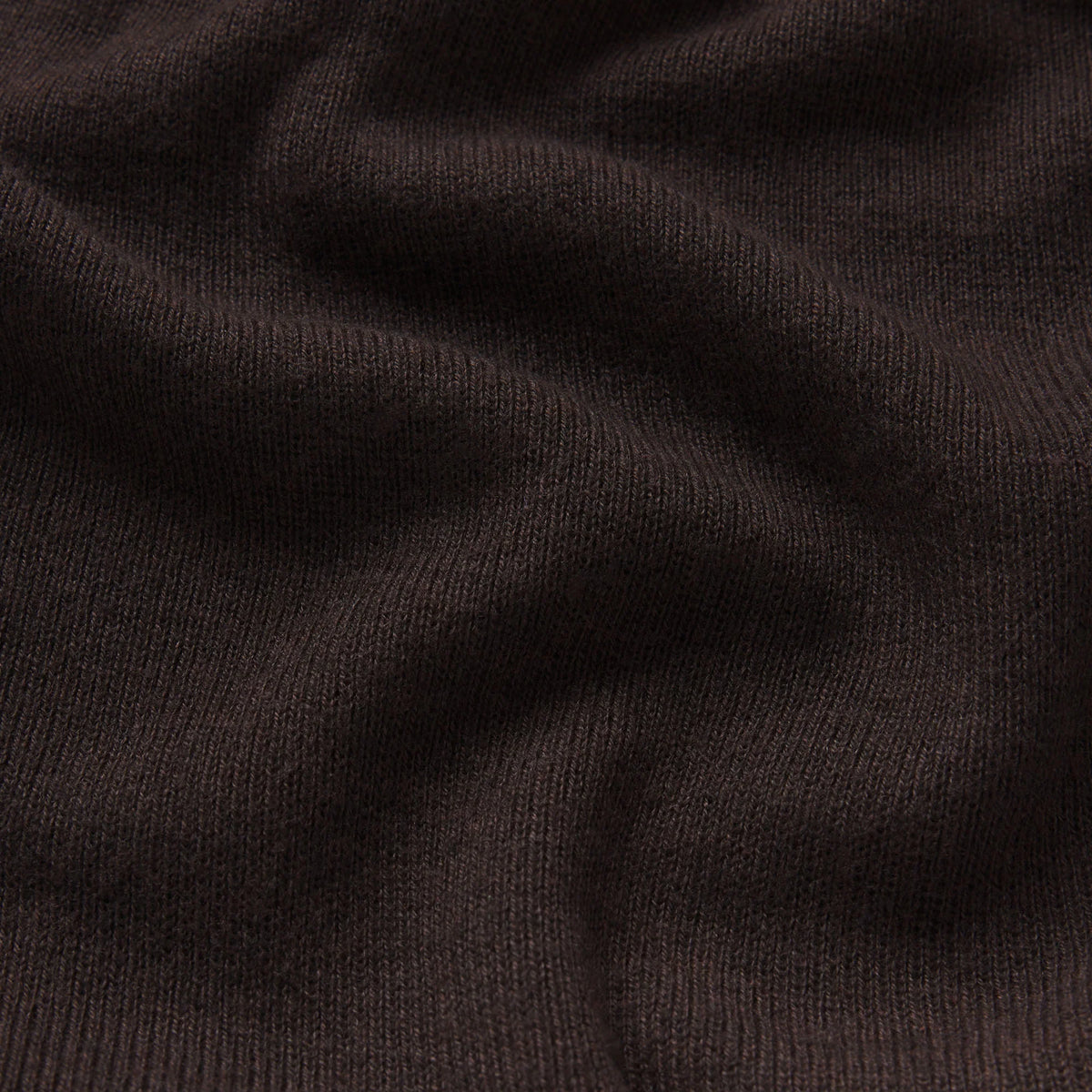 ESSENTIAL KNIT WRAP SWEATER | ESPRESSO