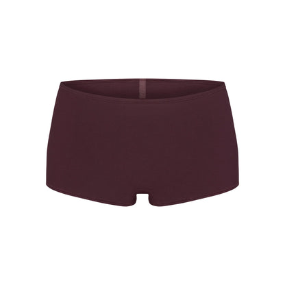 EVERYDAY COTTON BOY SHORT | CURRANT