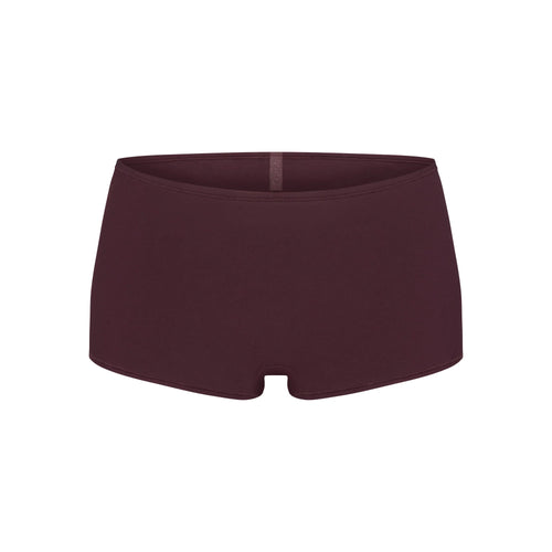 EVERYDAY COTTON BOY SHORT | CURRANT