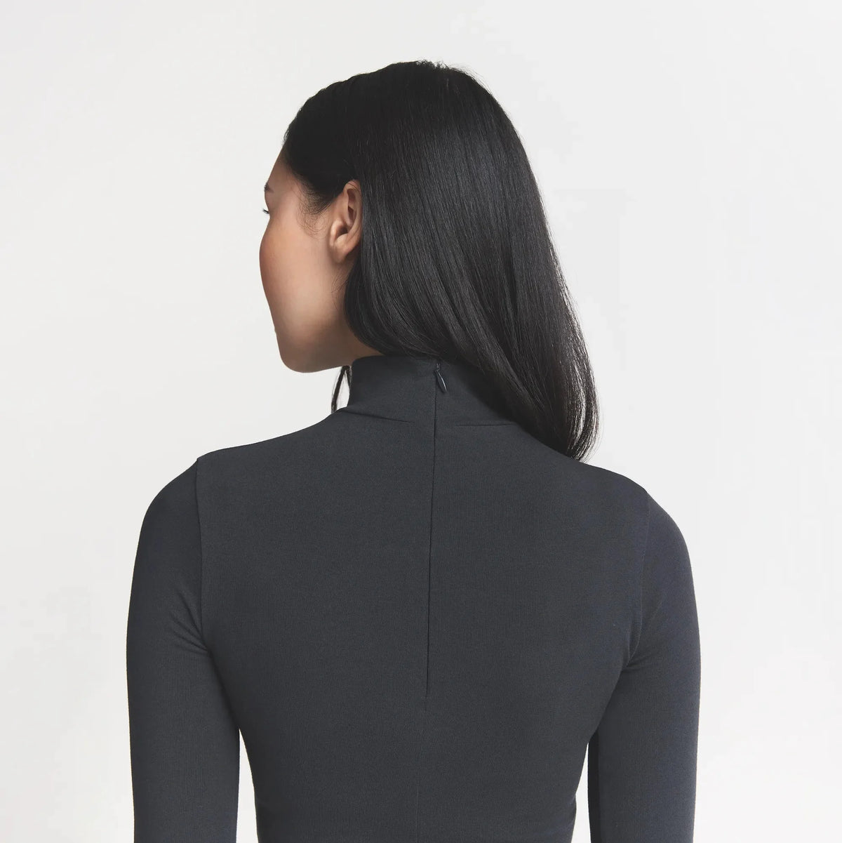 COTTON JERSEY TURTLENECK LONG SLEEVE | SOOT