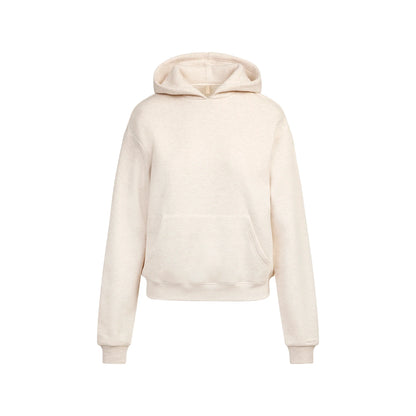 COTTON FLEECE HOODIE | OATMEAL HEATHER