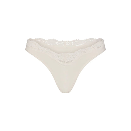 FITS EVERYBODY LACE DIPPED THONG 5-PACK | NEUTRAL DOT MULTI