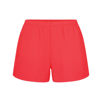 COTTON FLEECE SHORT | WASHED RED