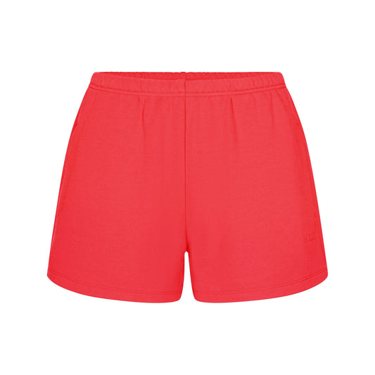COTTON FLEECE SHORT | WASHED RED