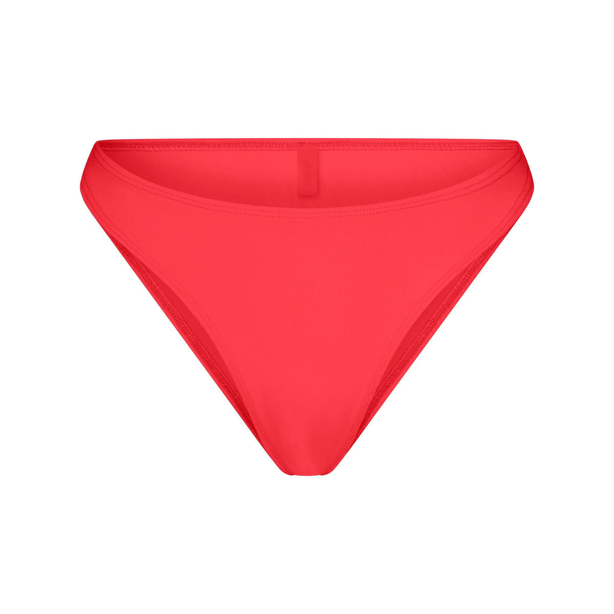 ICONIC SWIM HIGH LEG BIKINI BOTTOM | CARMINE