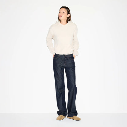 COTTON FLEECE HOODIE | OATMEAL HEATHER