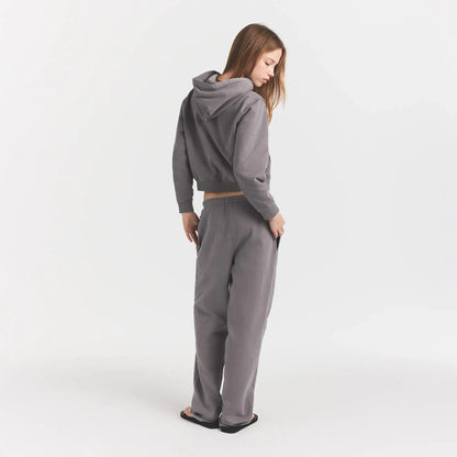 BOYFRIEND FLEECE STRAIGHT LEG PANT | SHADOW EIGHTY SKIMS