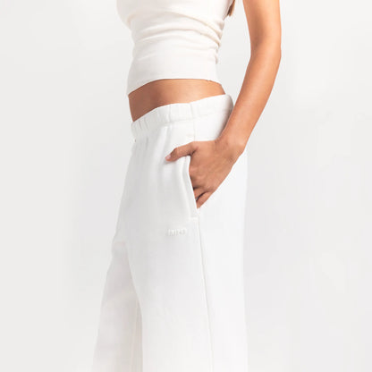 COTTON FLEECE STRAIGHT LEG PANT | MARBLE