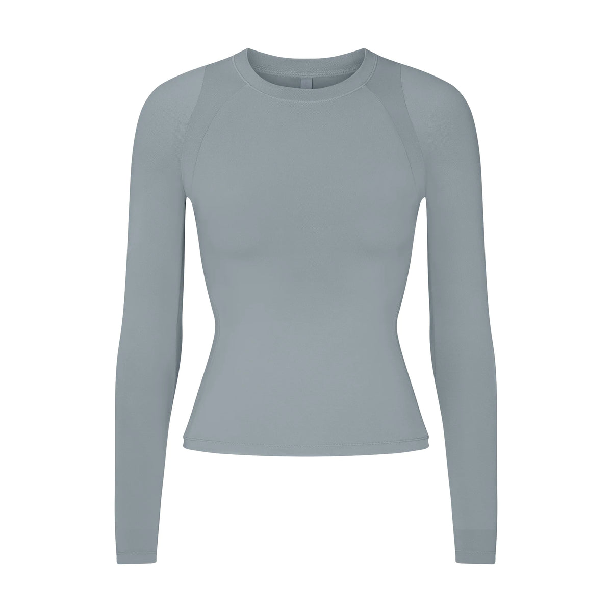 NikeSKIMS AIRY LONG SLEEVE CREW NECK TOP | WASHED PACIFIC