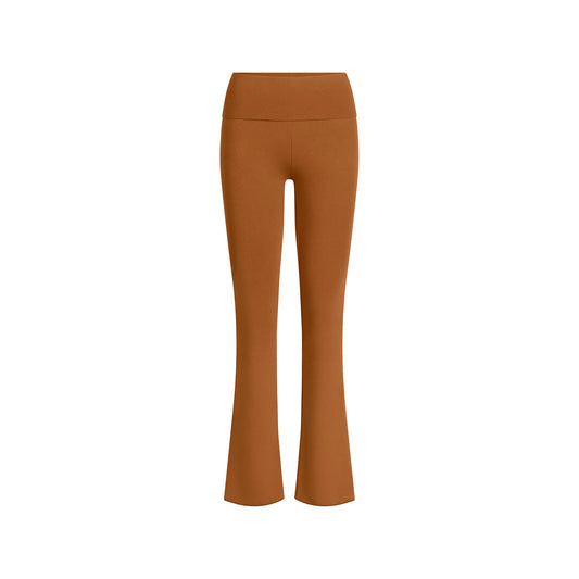 COTTON JERSEY FOLDOVER PANT | CHAI