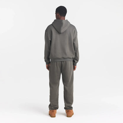 FLEECE LOUNGE MENS RELAXED HOODIE | JUNGLE