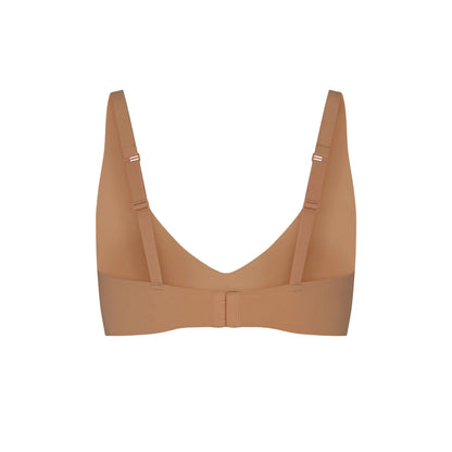 NAKED PLUNGE BRALETTE | OCHRE