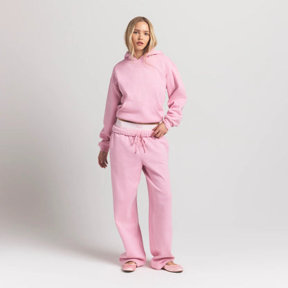 COTTON FLEECE HOODIE | HALITE