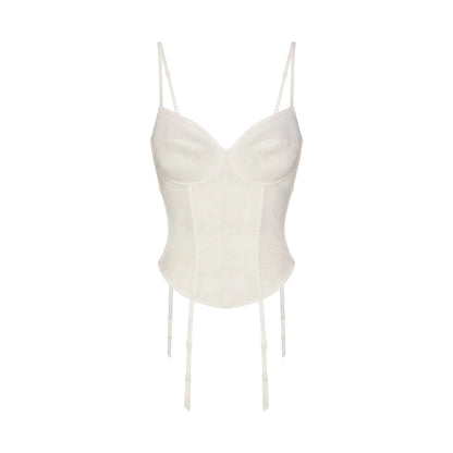 LACE SHAPEWEAR CORSET | IVORY