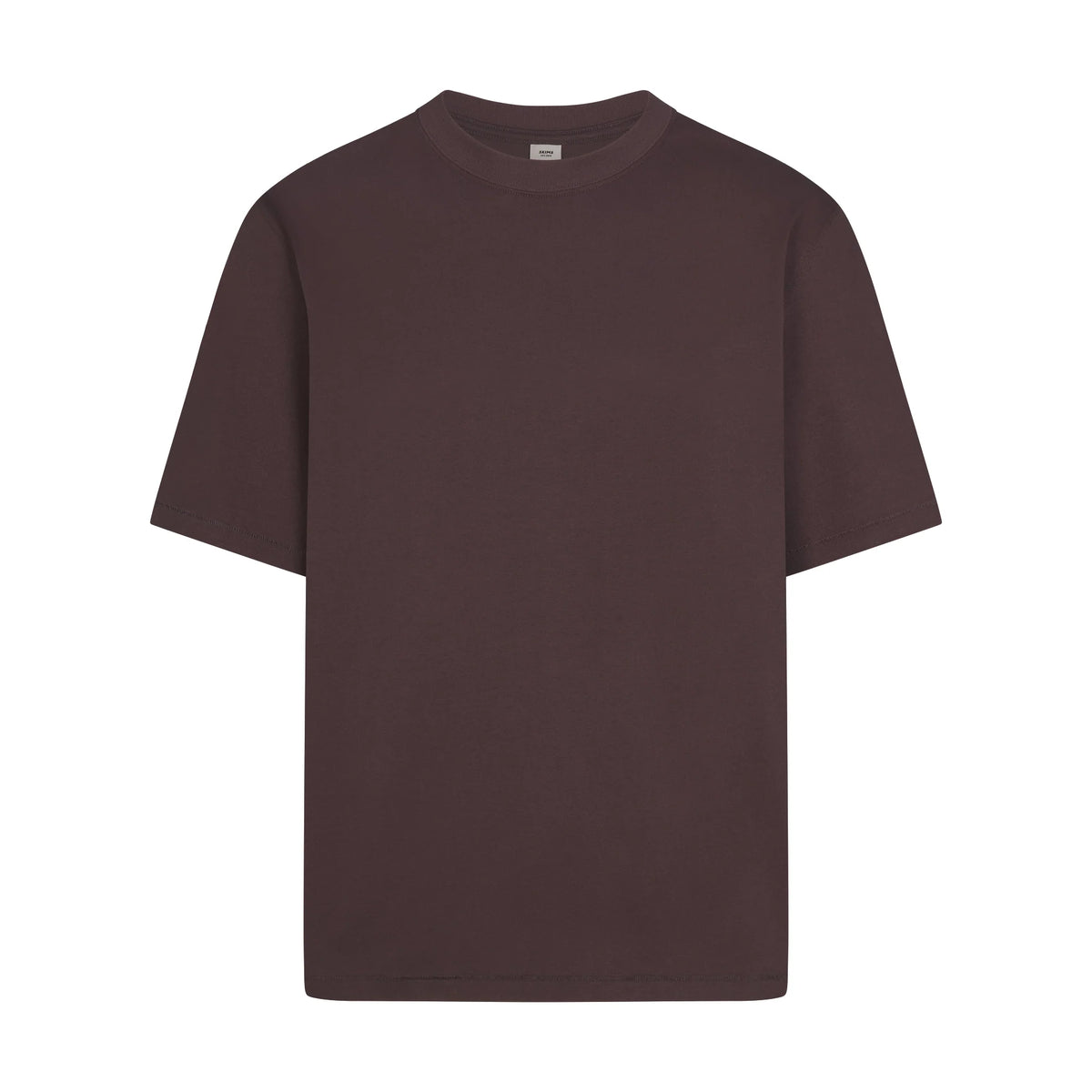 HEAVYWEIGHT COTTON MENS RELAXED T-SHIRT | RAISIN