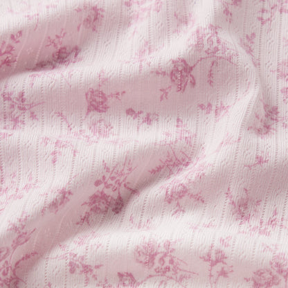 LIGHTWEIGHT COTTON POINTELLE LACE BOY SHORT | BLOOM DAINTY FLORAL