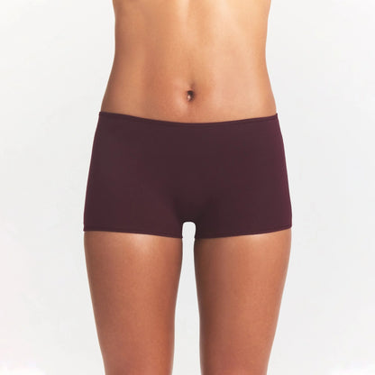 EVERYDAY COTTON BOY SHORT | CURRANT