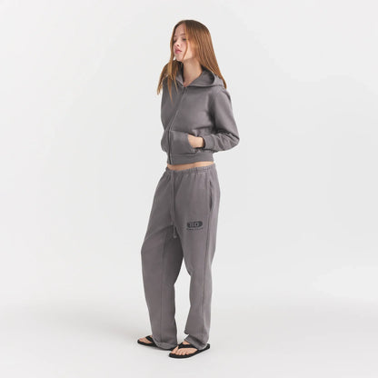 BOYFRIEND FLEECE STRAIGHT LEG PANT | SHADOW EIGHTY SKIMS