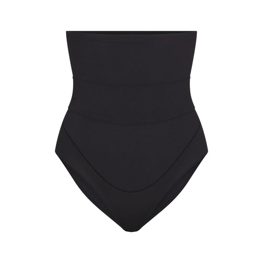 FITS EVERYBODY MATERNITY BANDED HIGH-WAISTED BRIEF | ONYX