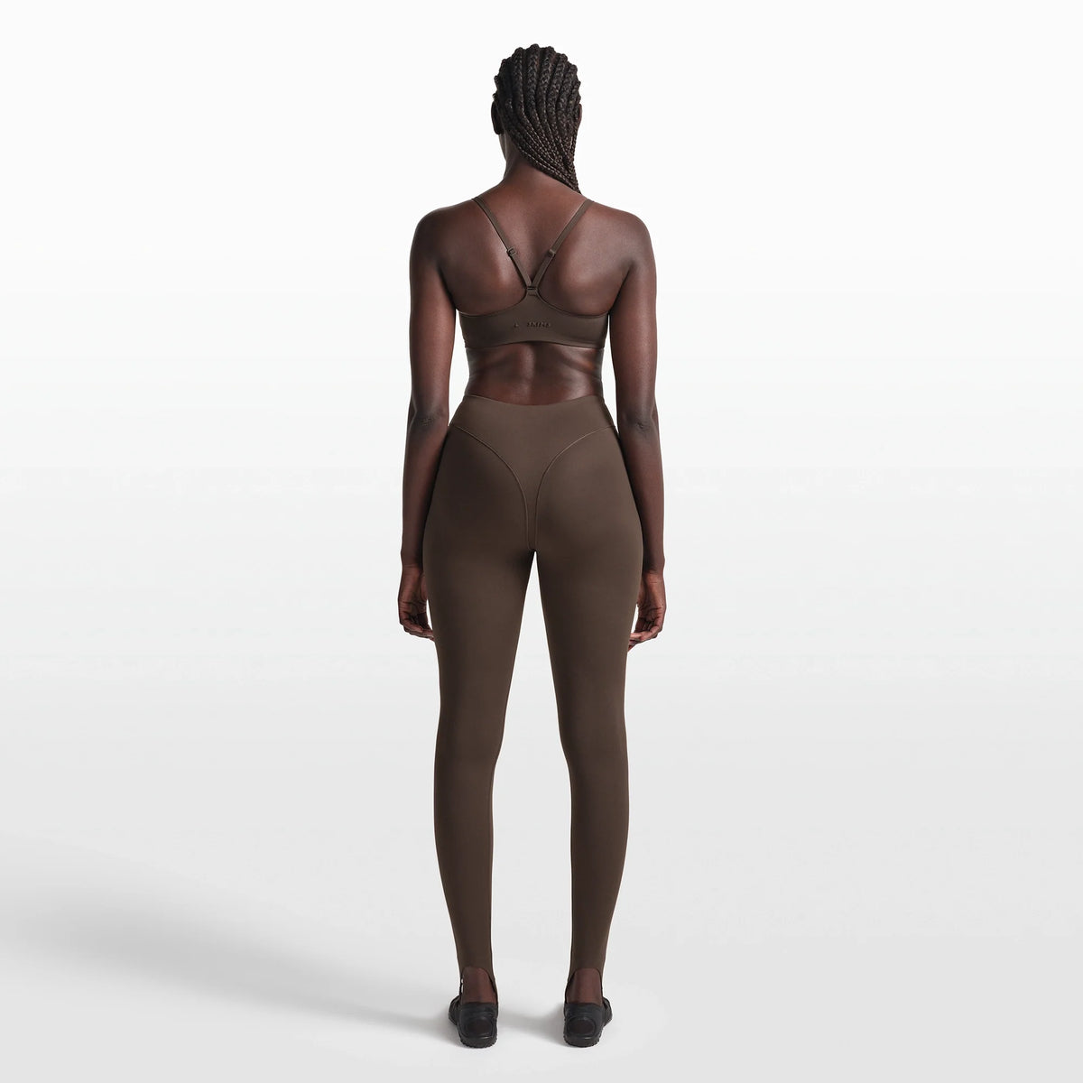 NikeSKIMS MATTE CONTOUR CAMI BRA | DARK SEPIA