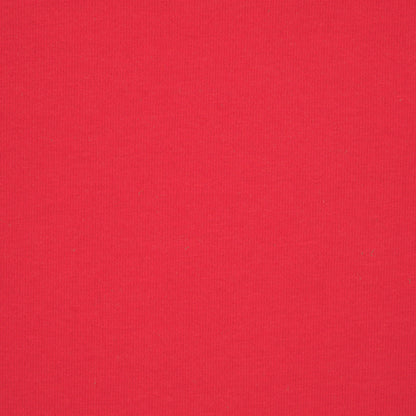 COTTON JERSEY LONG SLEEVE T-SHIRT | RED