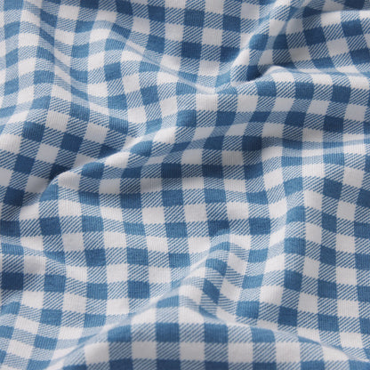 LIGHTWEIGHT COTTON LOGO PICOT HIPSTER | ARCTIC GINGHAM