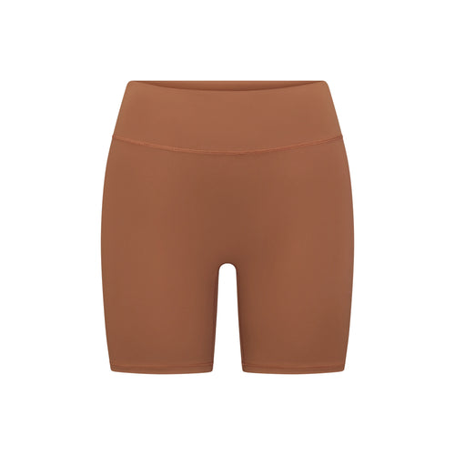 NikeSKIMS MATTE 5" BIKER SHORT | CAROB BROWN
