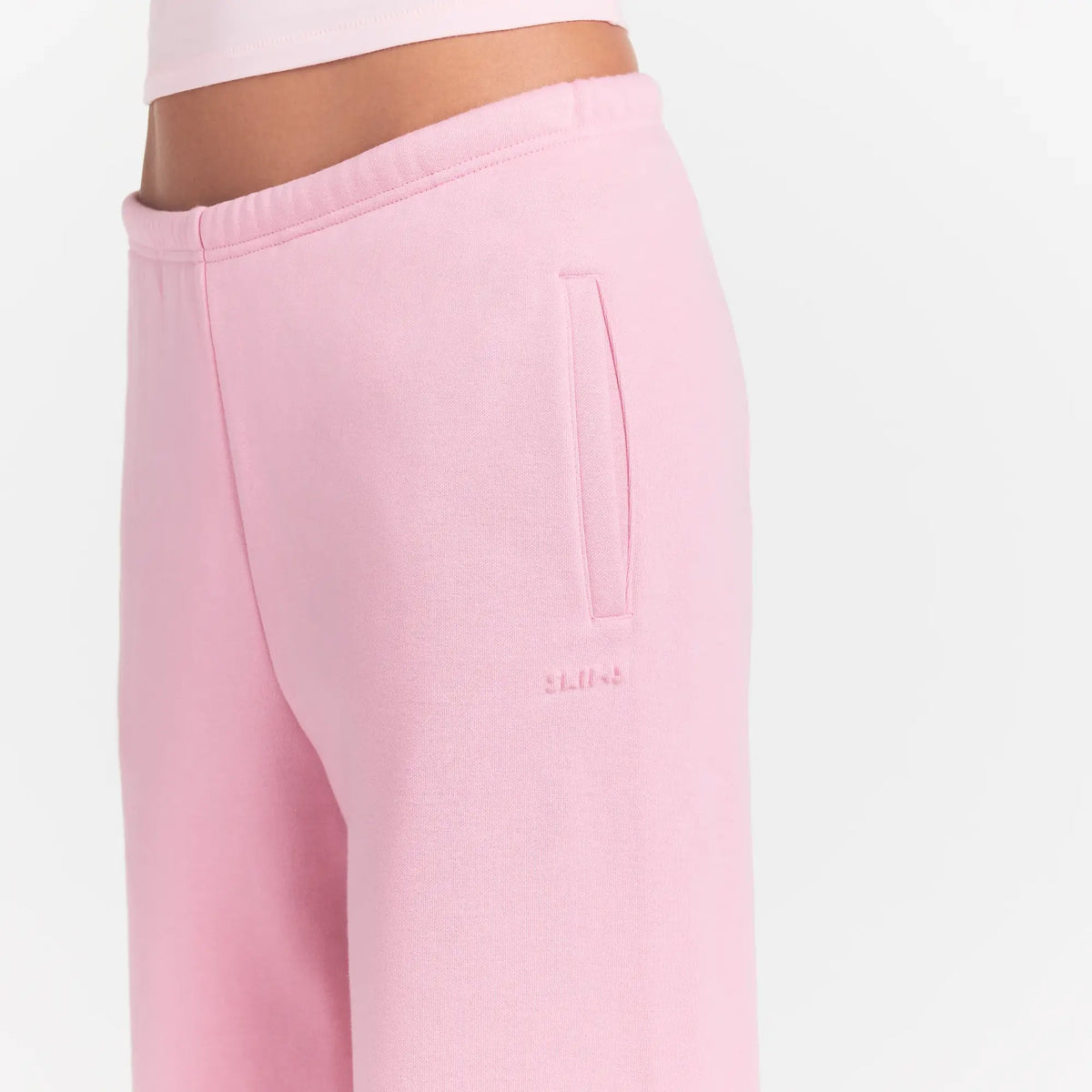 COTTON FLEECE LOGO CLASSIC JOGGER | HALITE WITH SNOW LOGO