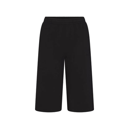 COTTON FLEECE LONG SHORT | ONYX