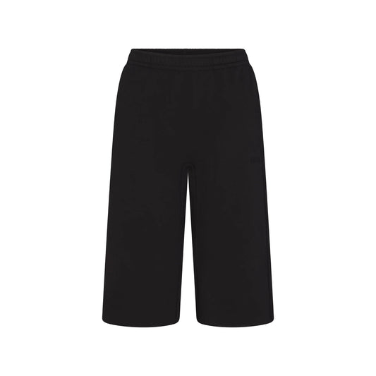 COTTON FLEECE LONG SHORT | ONYX