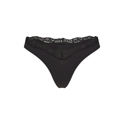 FITS EVERYBODY LACE DIPPED THONG 5-PACK | NEUTRAL DOT MULTI