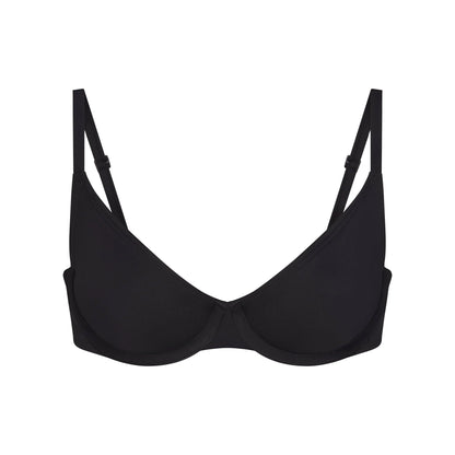 ICONIC SWIM UNDERWIRE BIKINI TOP | OBSIDIAN