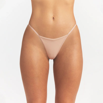 FITS EVERYBODY T-STRING THONG | CLAY
