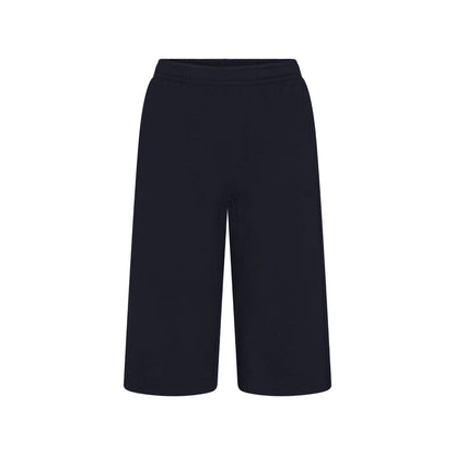COTTON FLEECE LONG SHORT | NAVY