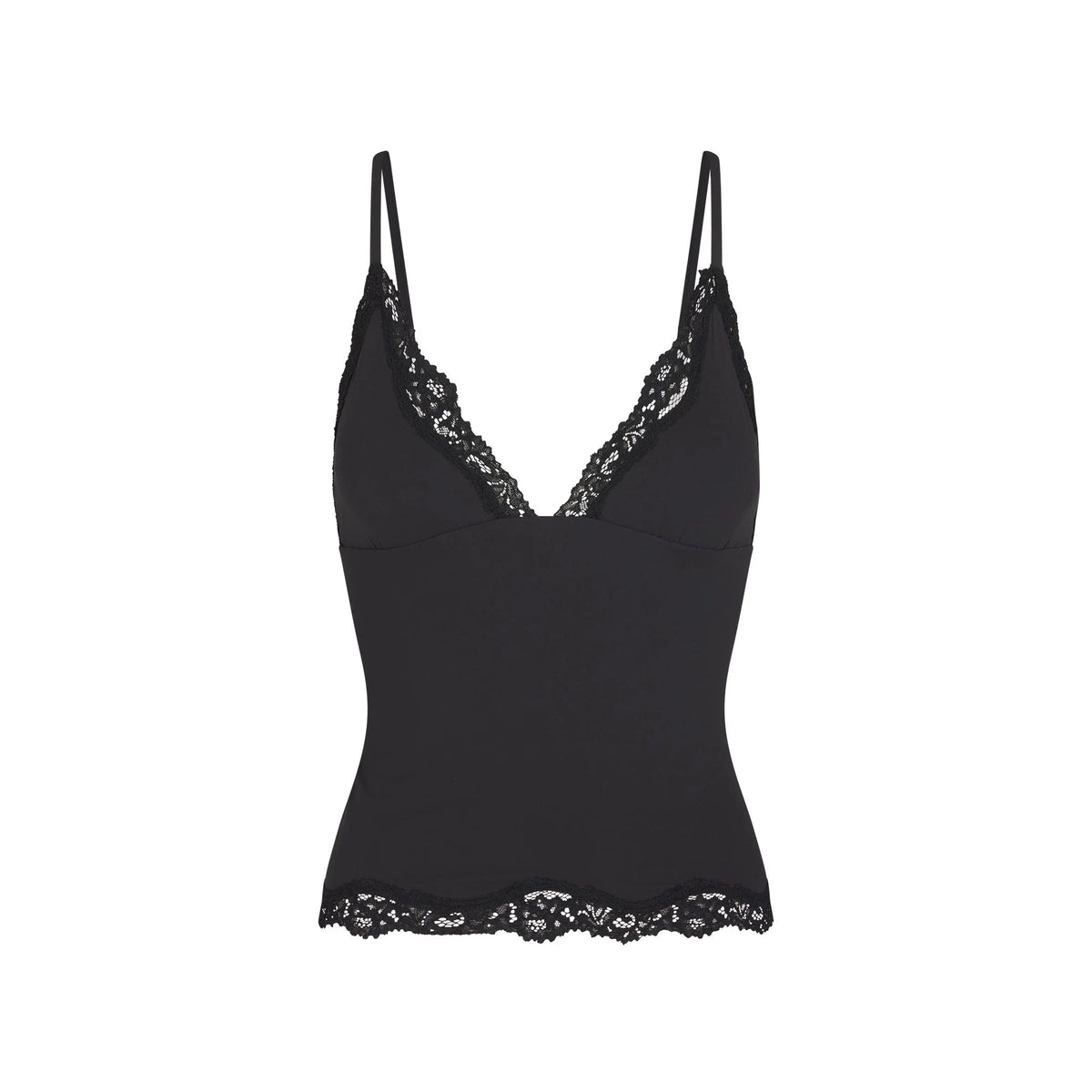 FITS EVERYBODY LACE TRIANGLE CAMI | ONYX