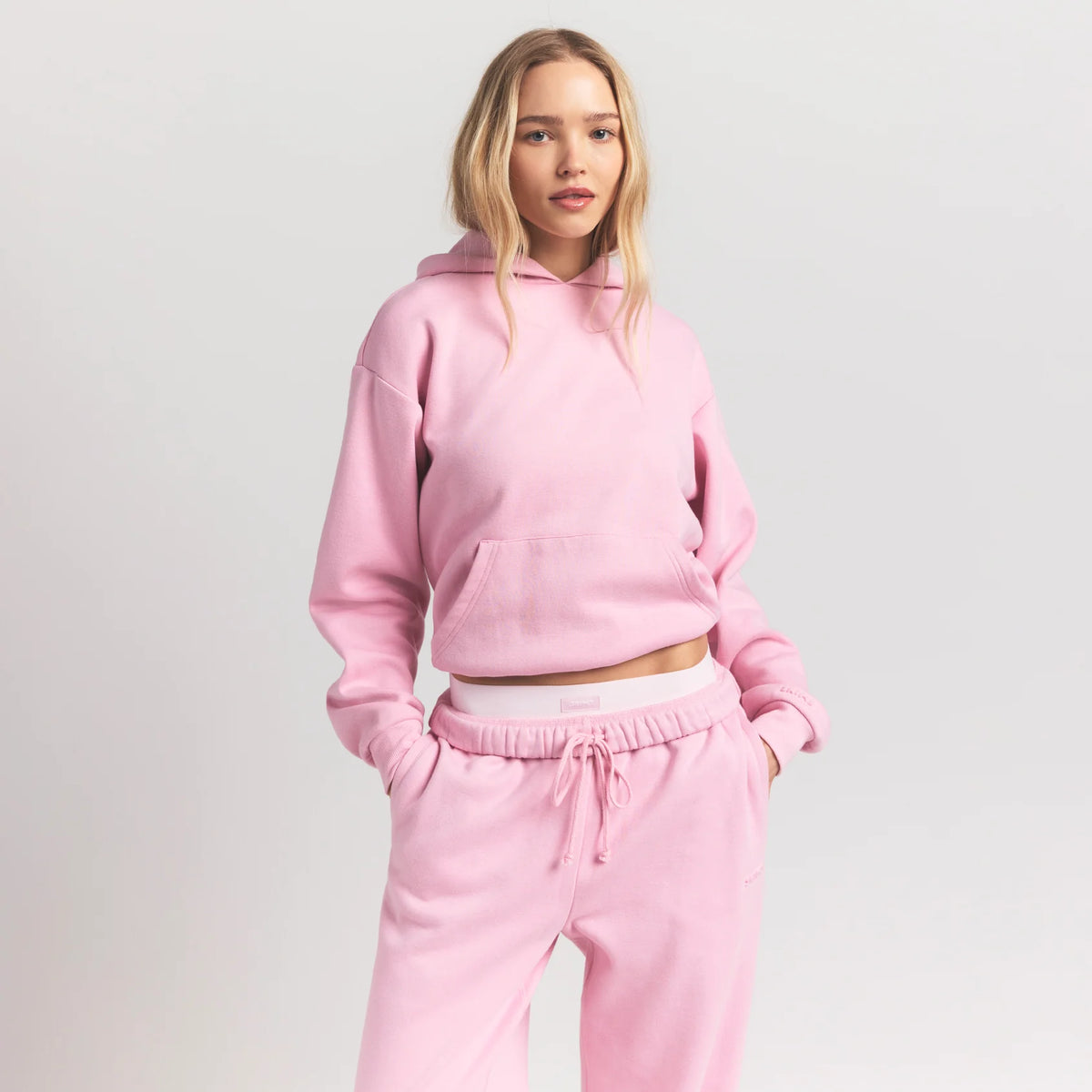 COTTON FLEECE HOODIE | HALITE
