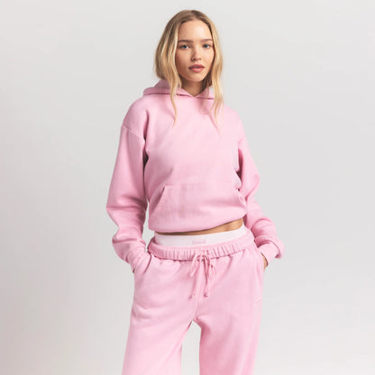 COTTON FLEECE HOODIE | HALITE