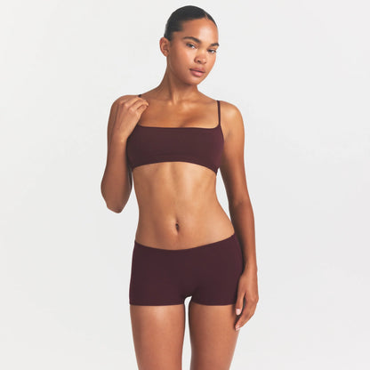 EVERYDAY COTTON BOY SHORT | CURRANT