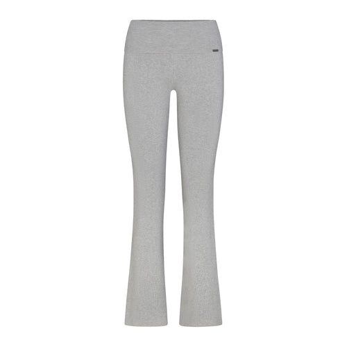 ESSENTIAL KNIT FOLDOVER PANT | MID HEATHER GREY