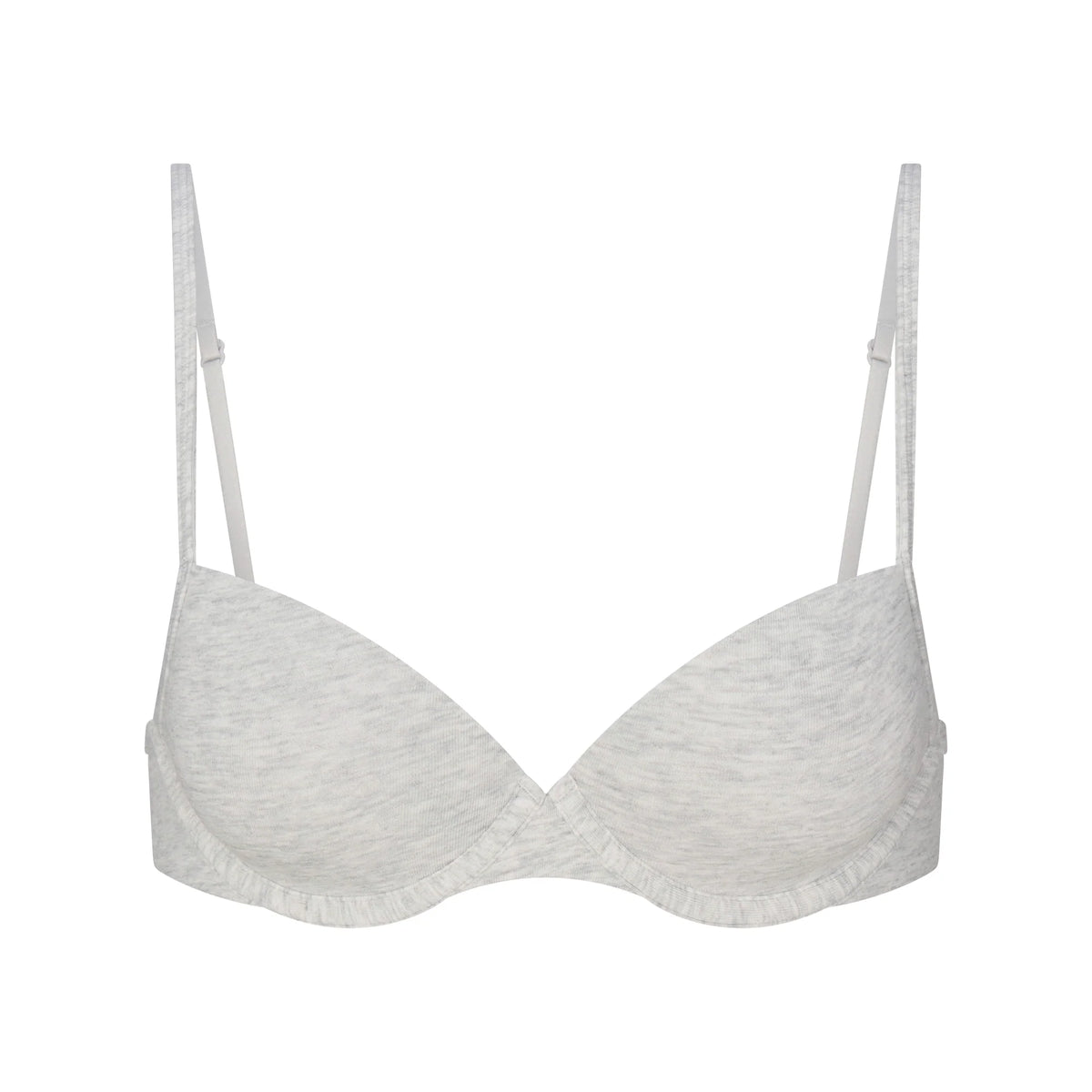 EVERYDAY COTTON T-SHIRT BRA | LIGHT HEATHER GREY