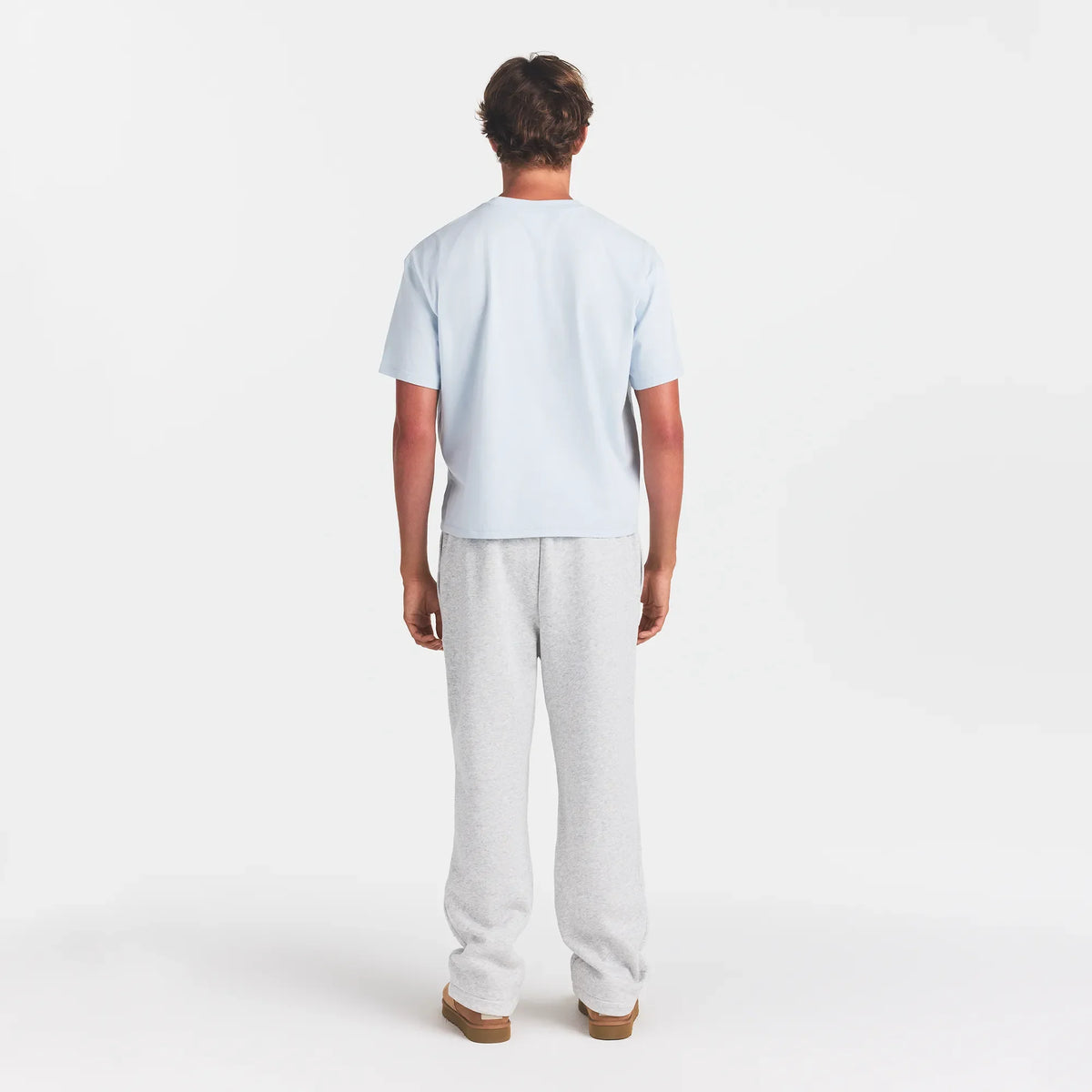 HEAVYWEIGHT COTTON MENS RELAXED CROPPED CREWNECK | ATMOSPHERE