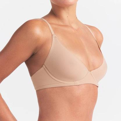 FITS EVERYBODY UNLINED DEMI BRA | CLAY
