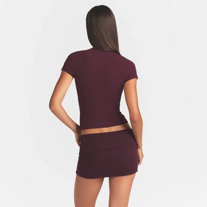 FITS EVERYBODY T-SHIRT | CURRANT